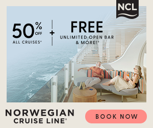 Norwegian Cruise Line 50% Off + Onboard Credit - Special cruise offer